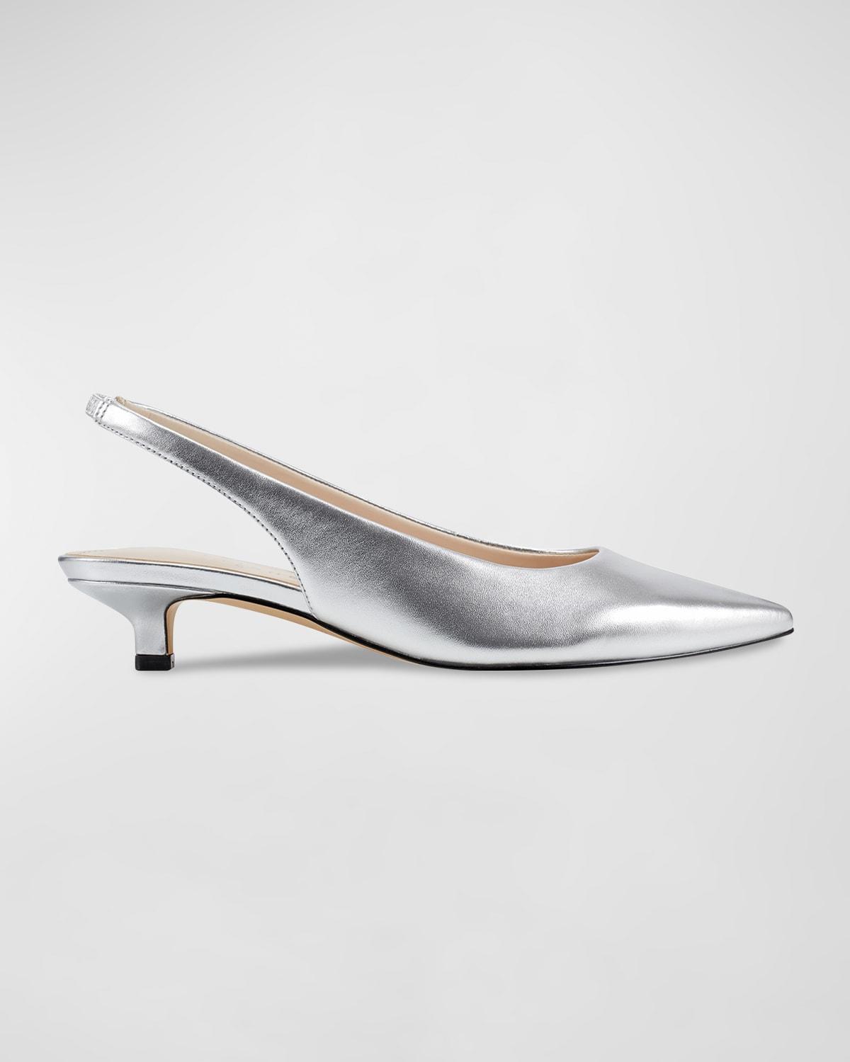 Marc Fisher Ltd. Womens Posey Pointed Toe Slip On Slingback Pumps Product Image