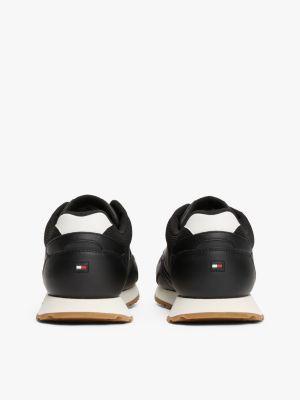 Leather-Mix Runner Sneaker Product Image
