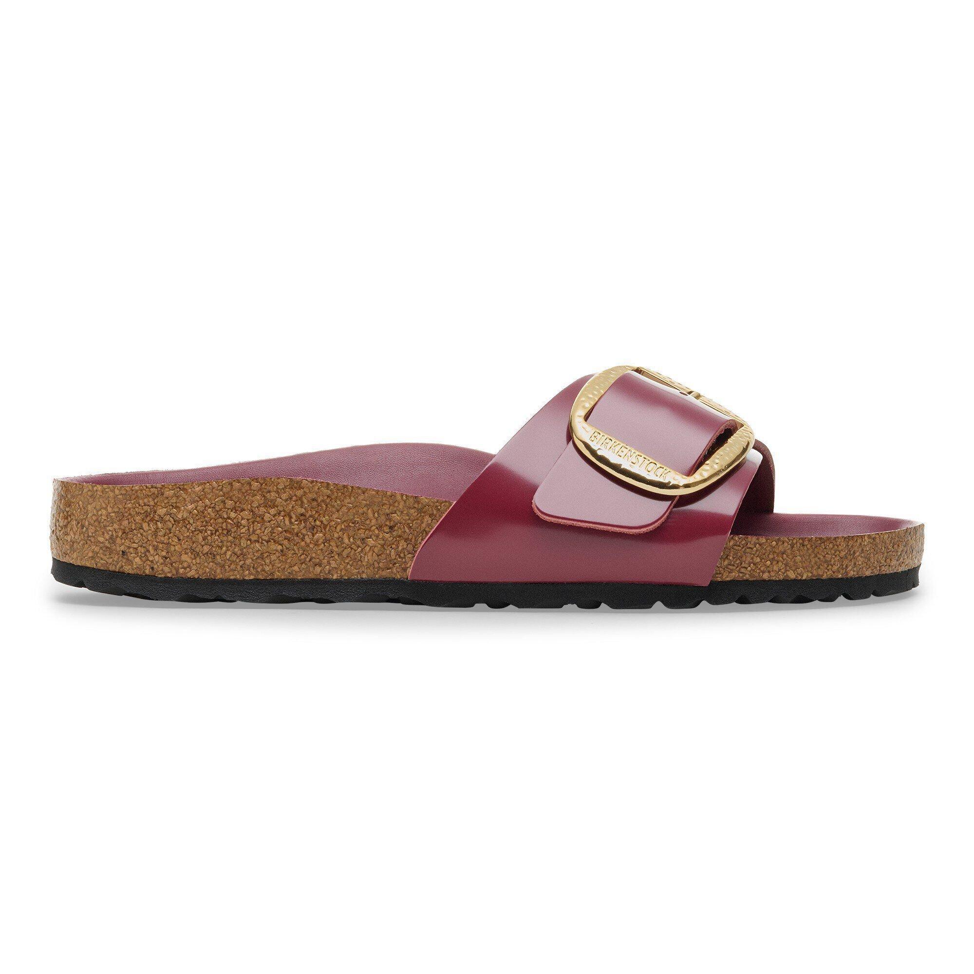 Madrid Big Buckle Natural Leather Patent Product Image