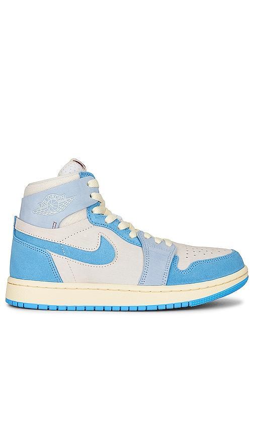 Jordan Womens AJ1 Zoom Air CMFT 2 - Training Shoes Phantom/University Blue Product Image