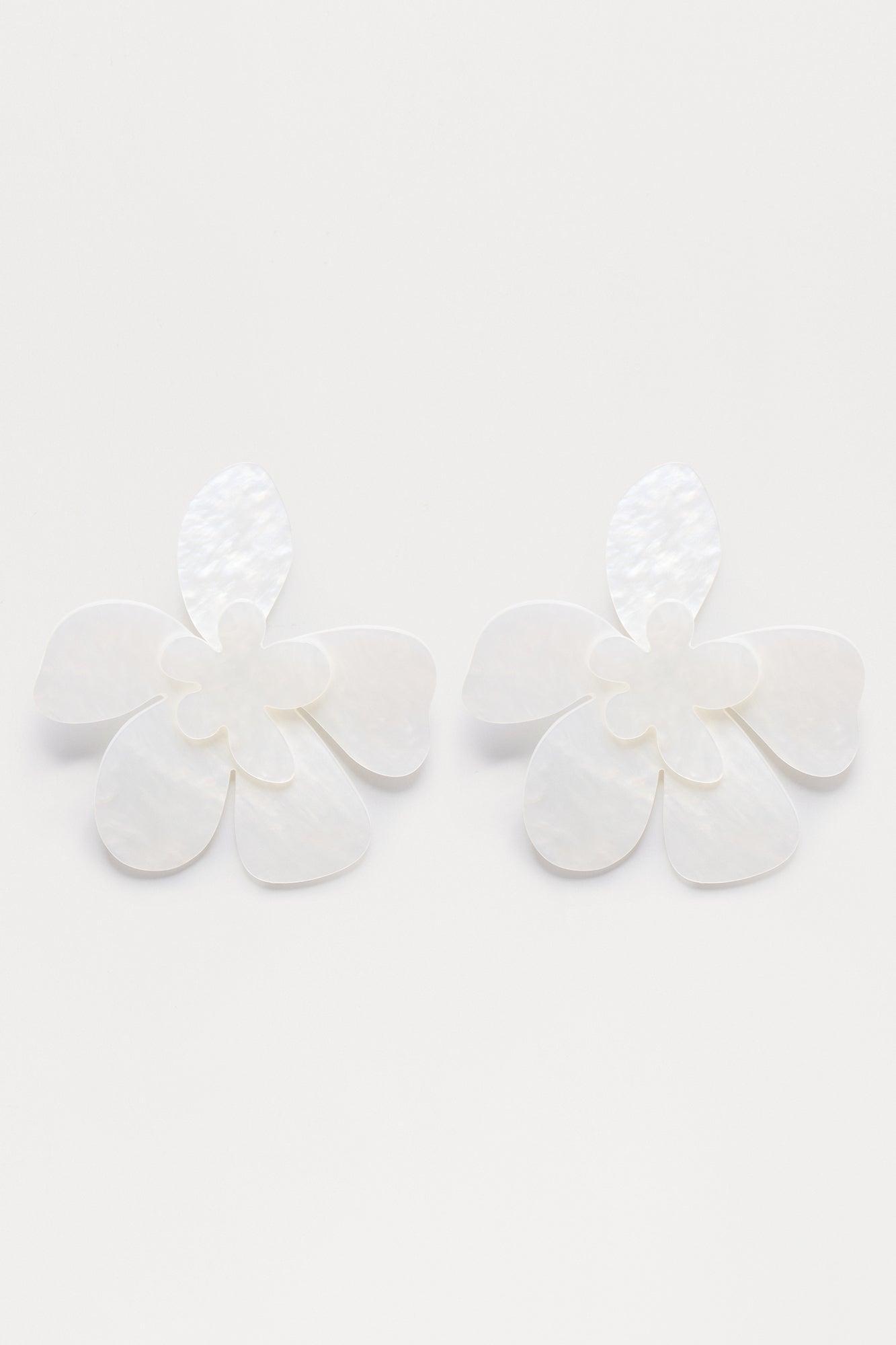 Evening Sunsets Earring - Ivory Product Image