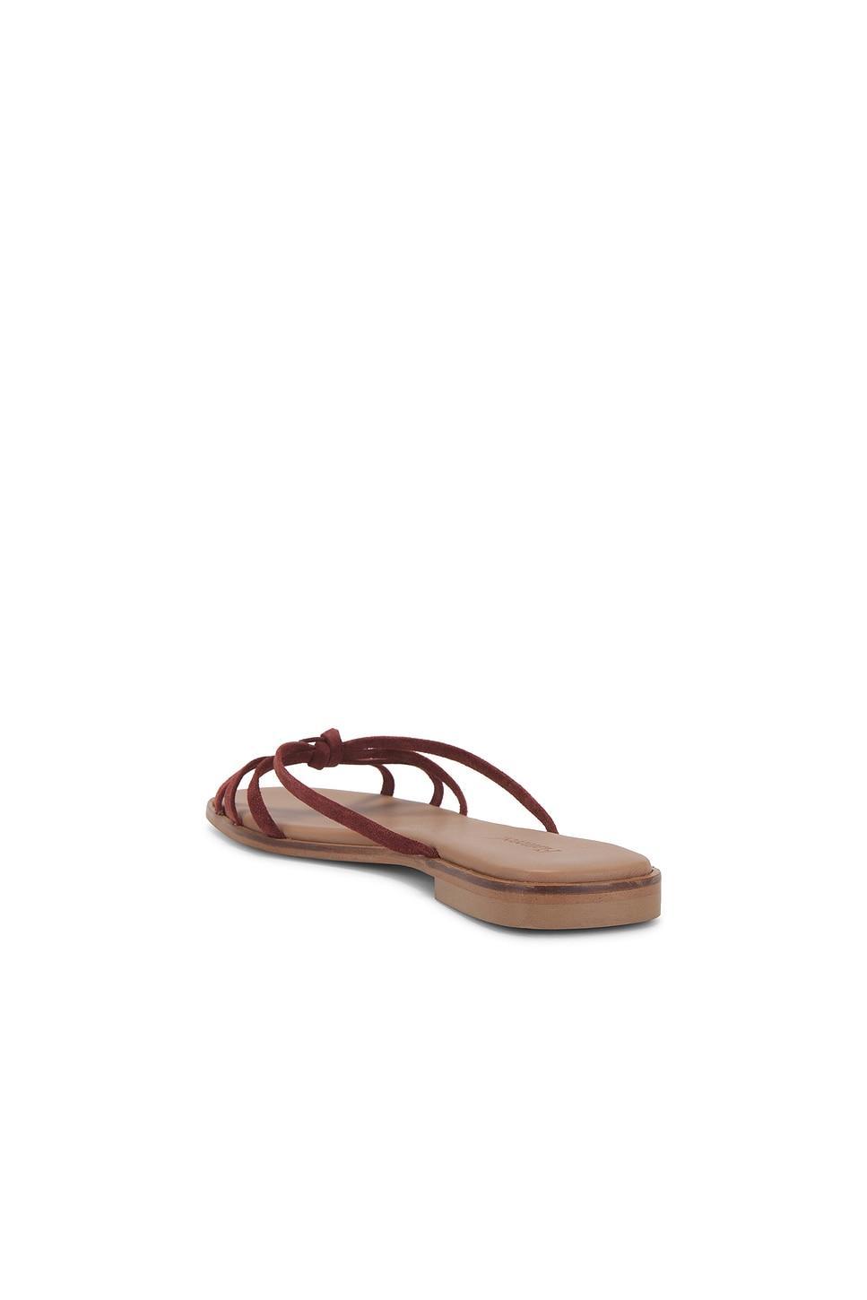 Mimosa Leather Suede Sandal Flattered Product Image