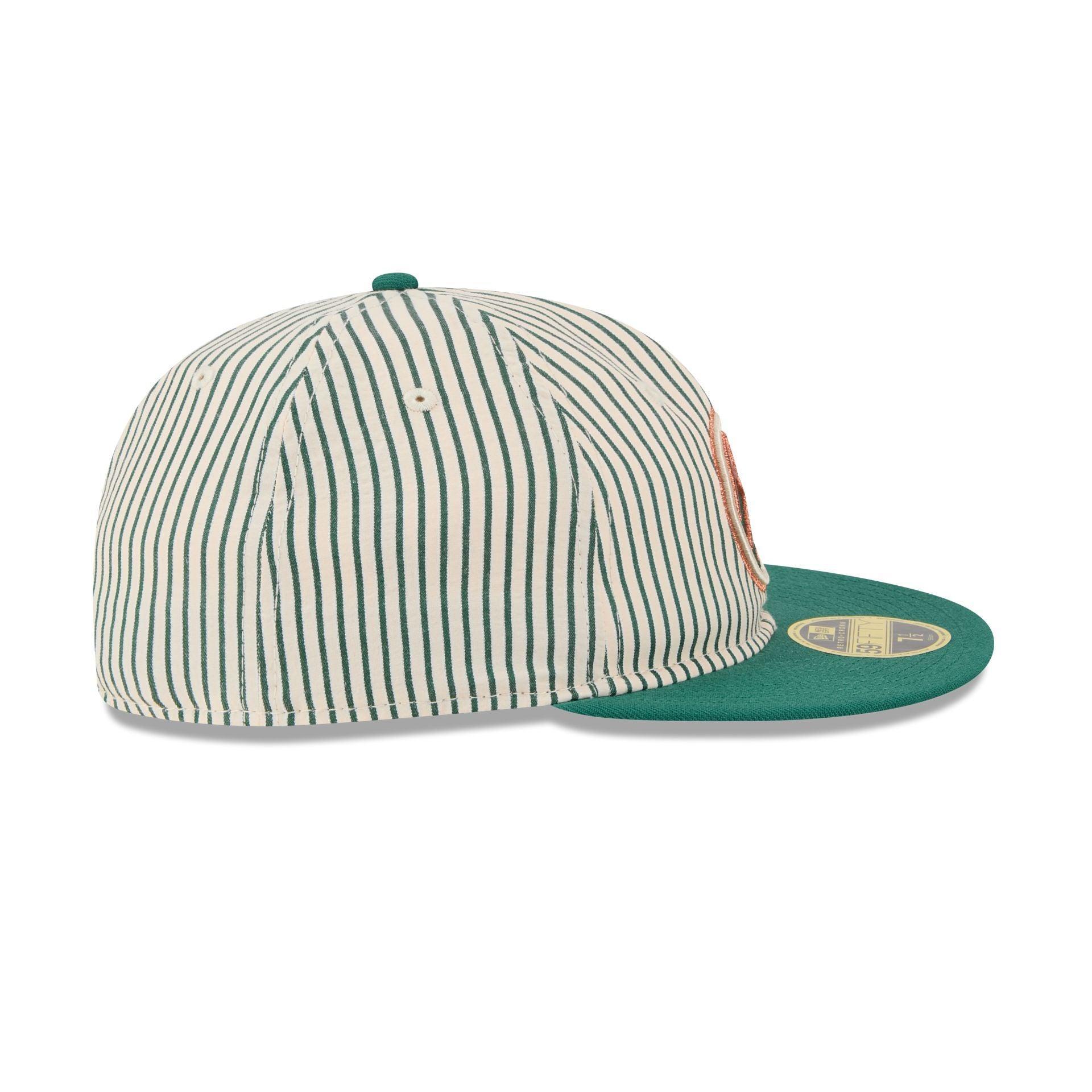 Just Caps Seersucker Denver Nuggets Retro Crown 59FIFTY Fitted Hat Male Product Image