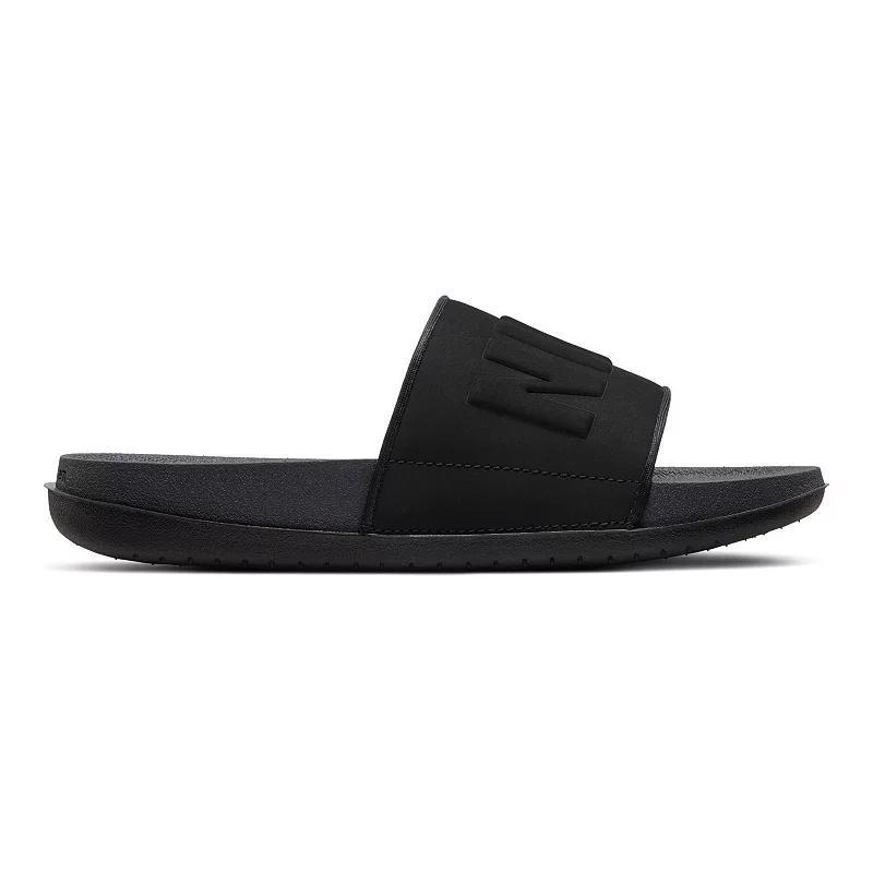 Nike Offcourt Men's Slide Sandals, Size: 15, Grey Black Product Image