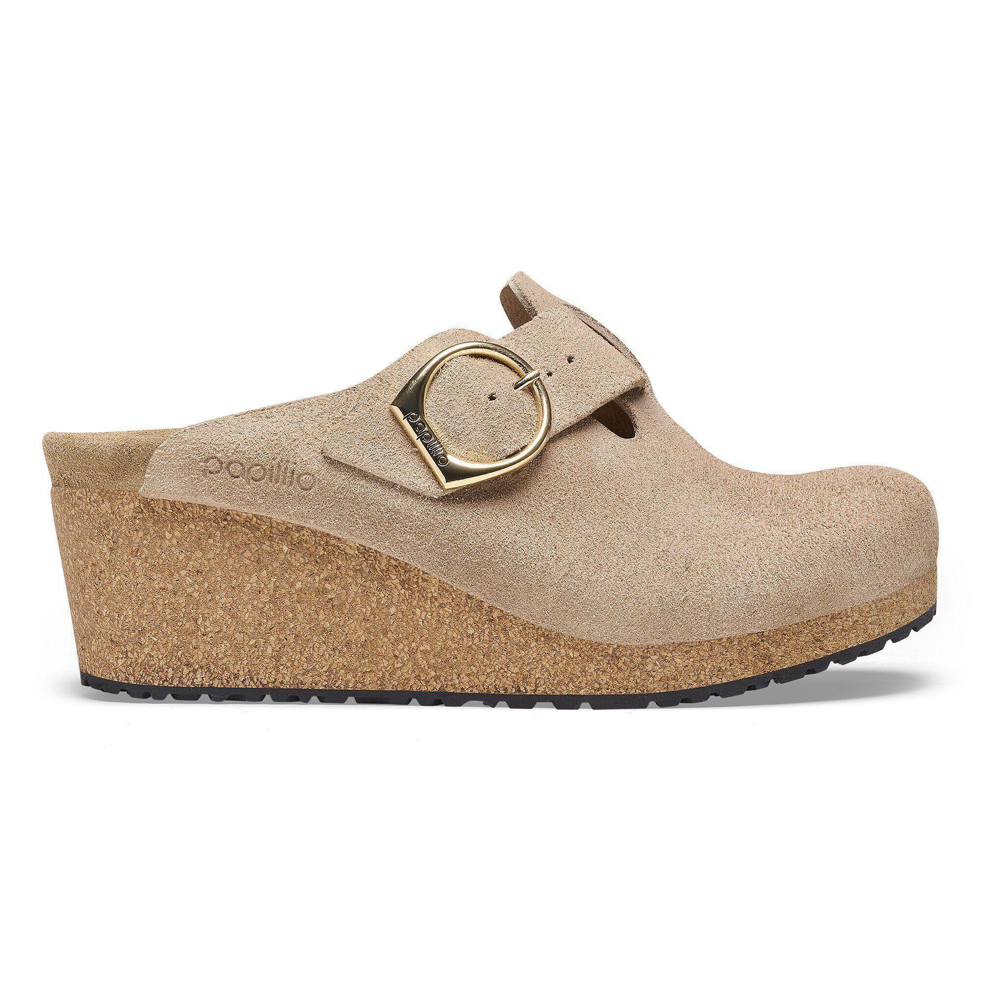 Fanny Ring-Buckle Suede Leather Product Image