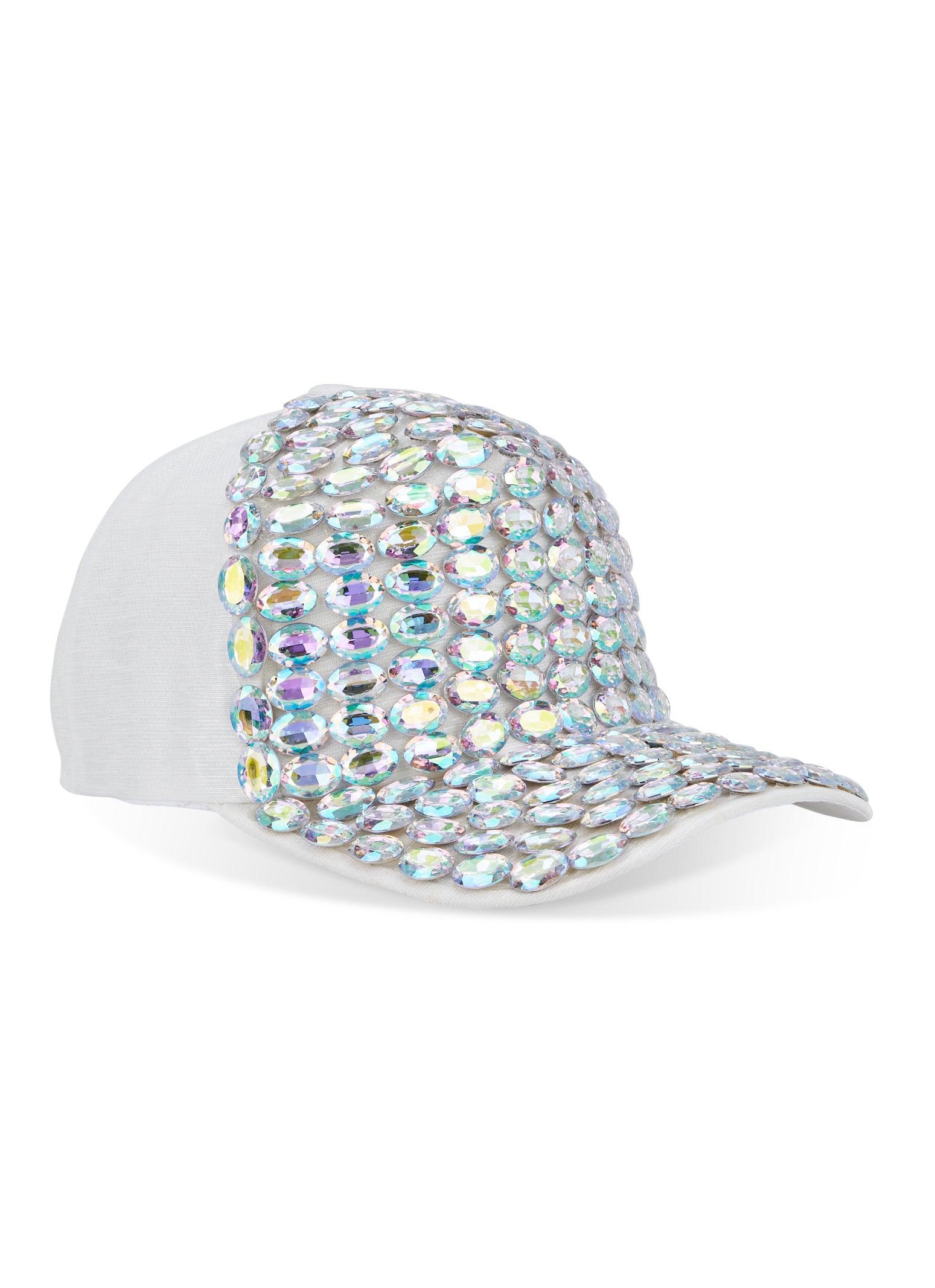 Womens Gemstone Baseball Cap Product Image