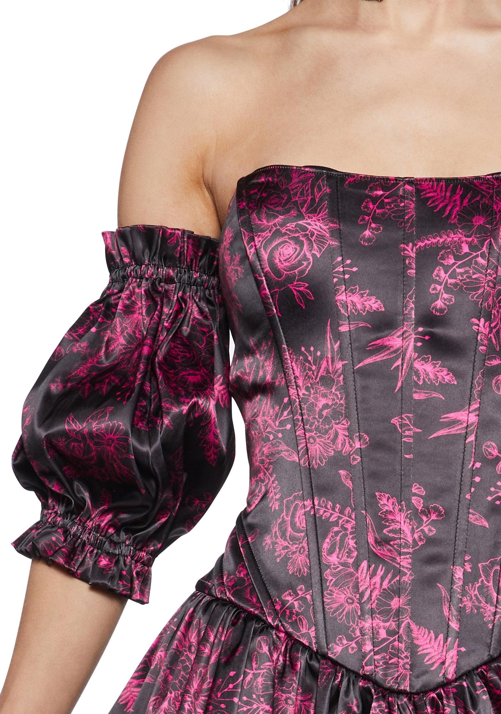 Holding Court Corset Dress - Black Baby Product Image