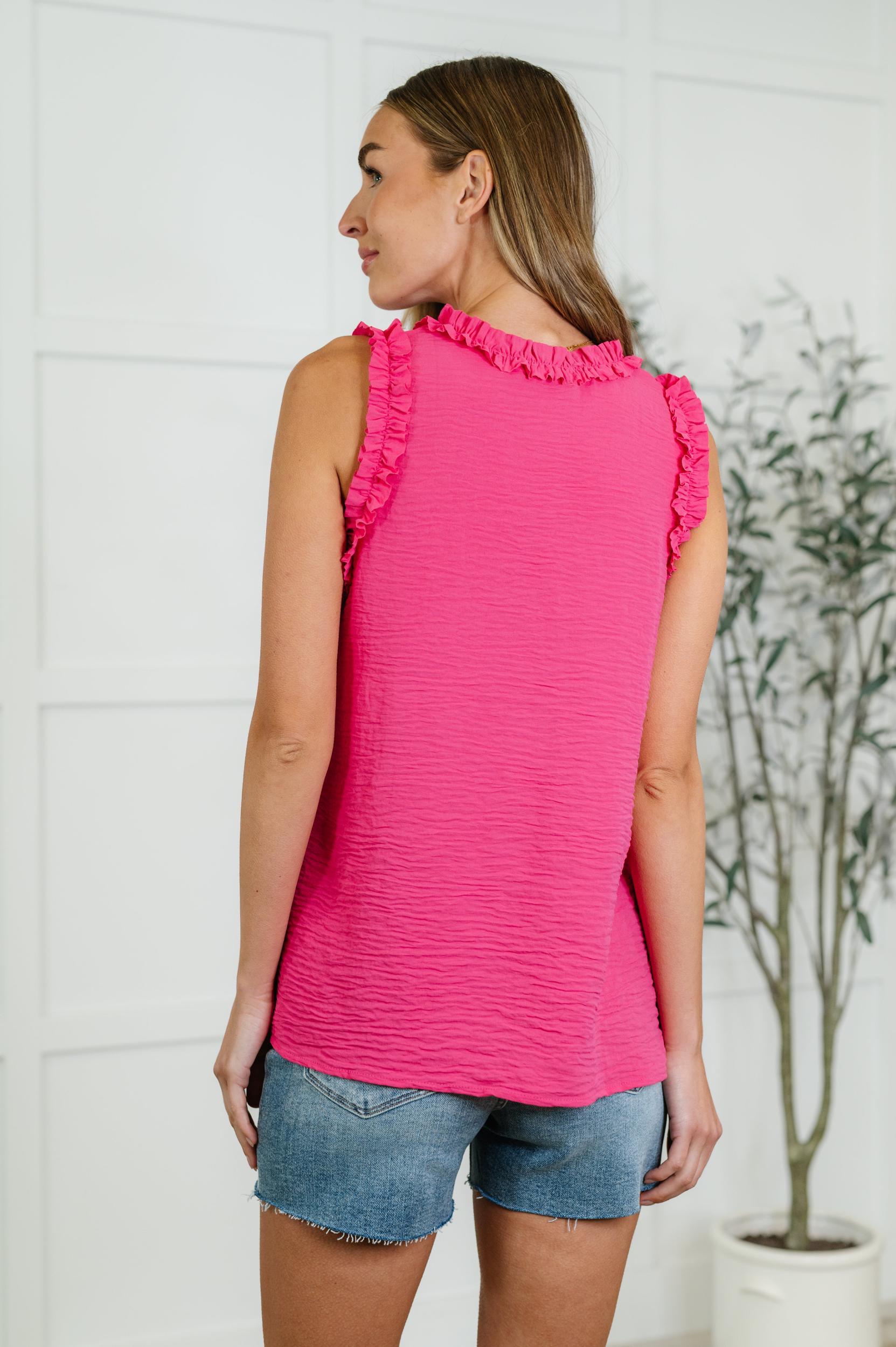 Flourish and Flare Ruffle Detail Tank (Online Exclusive) Product Image