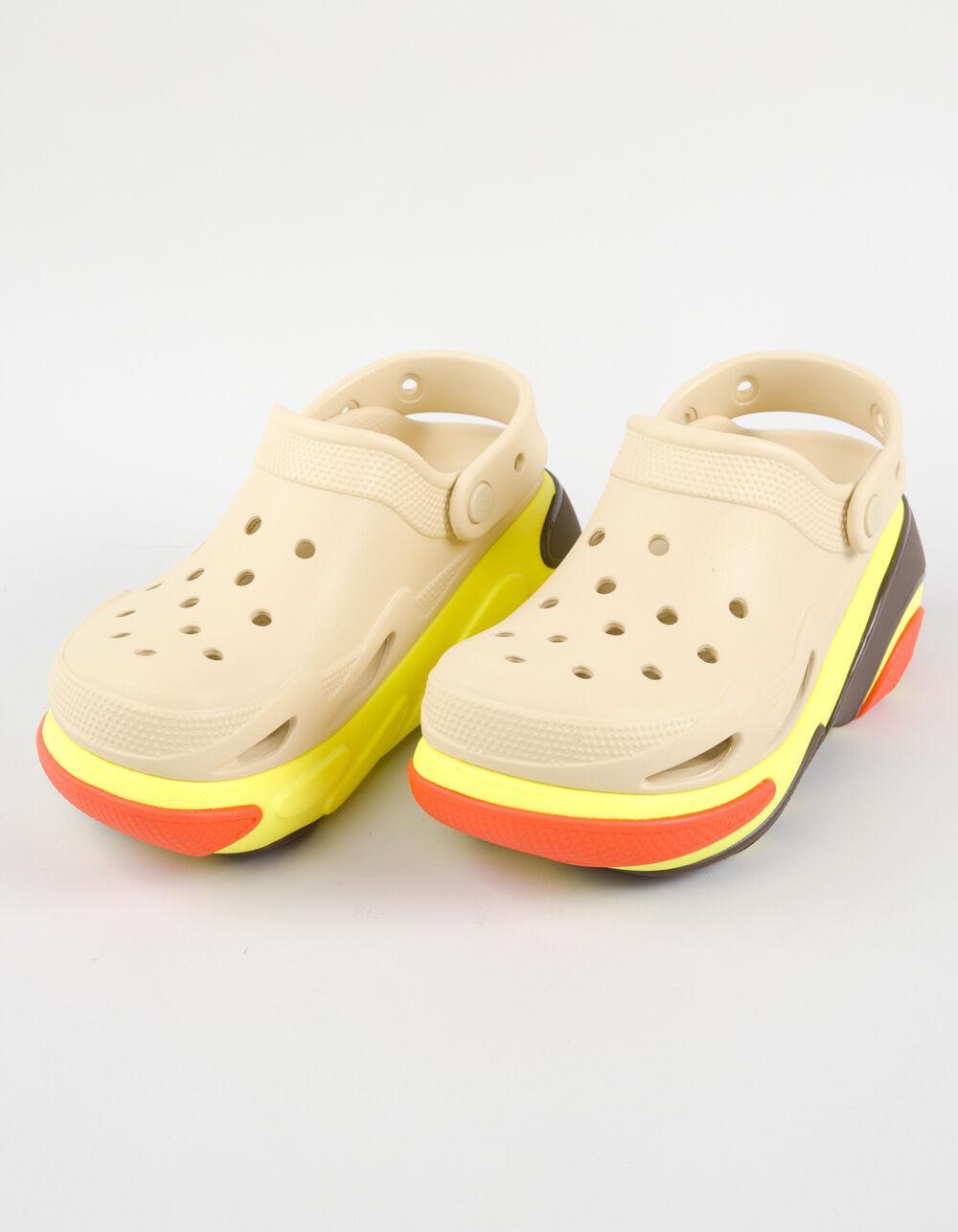 CROCS Bubble Crush Womens Clogs - BLACK Product Image