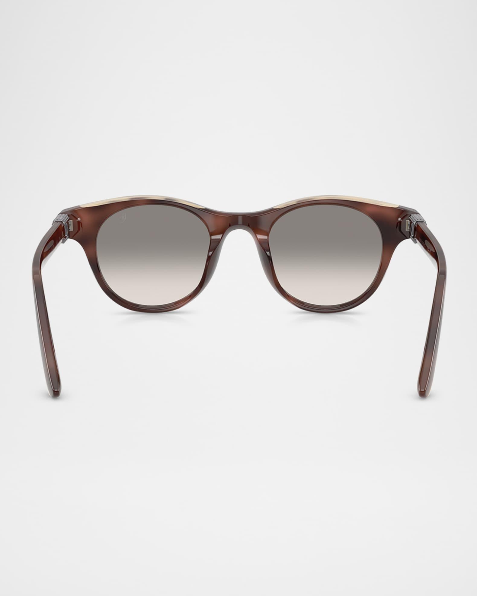 Acetate Round Sunglasses Product Image