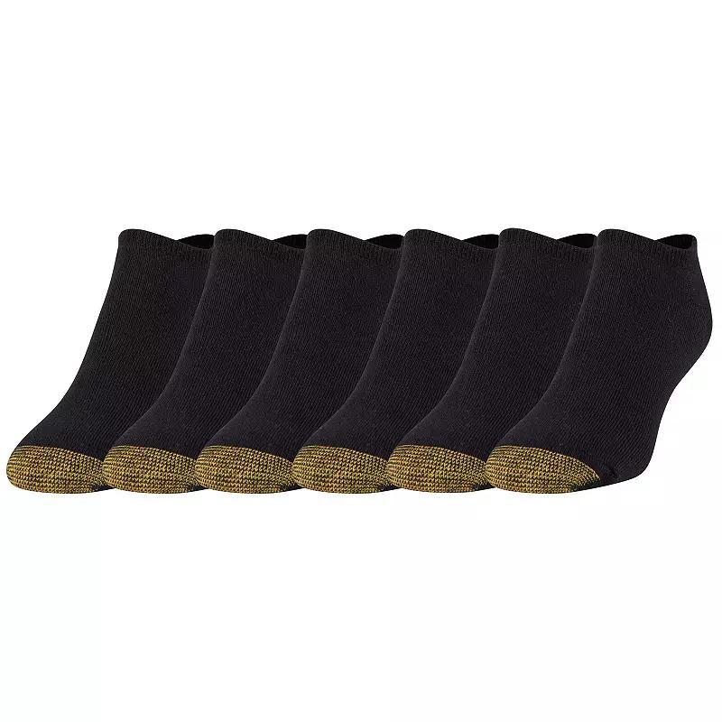 Women's GOLDTOE ® 6-pack Cushion Liner Socks, Size: 9-11, White Product Image