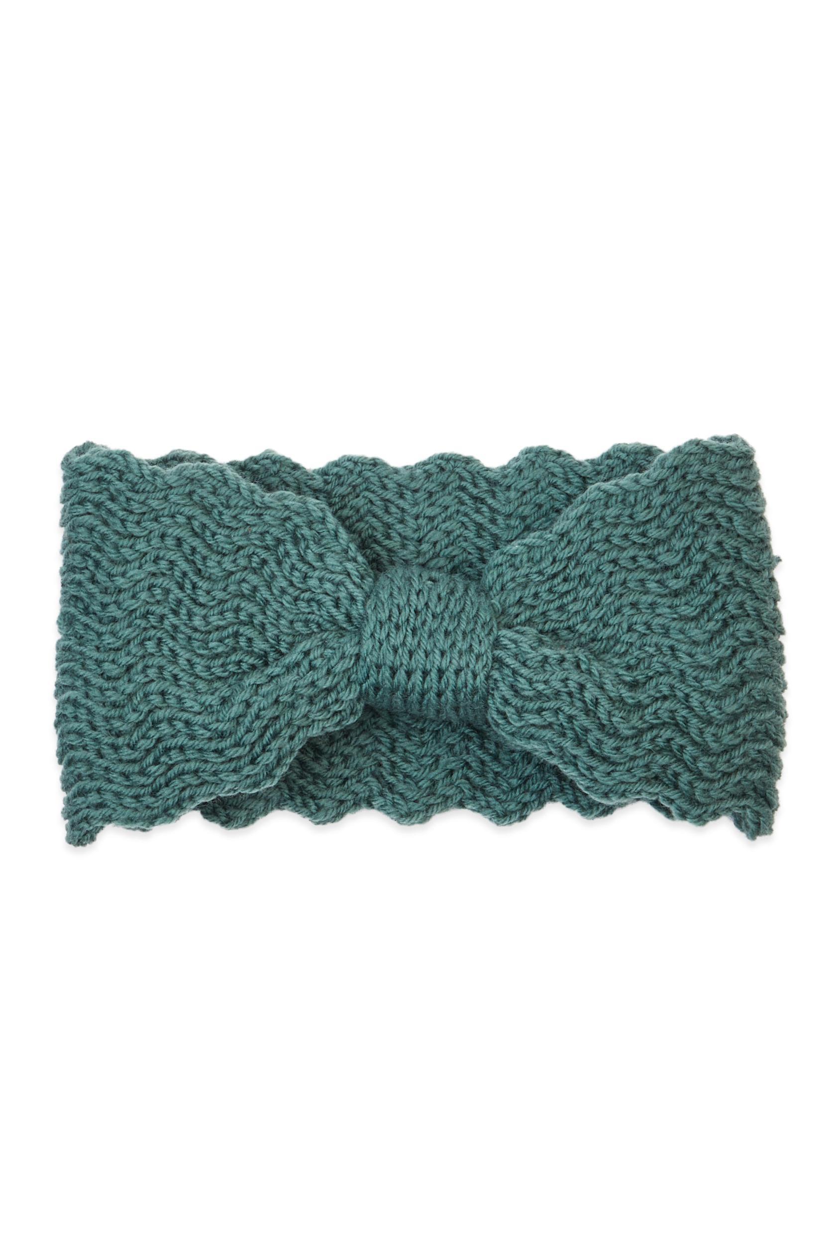 Crochet Bow Headband Female Product Image