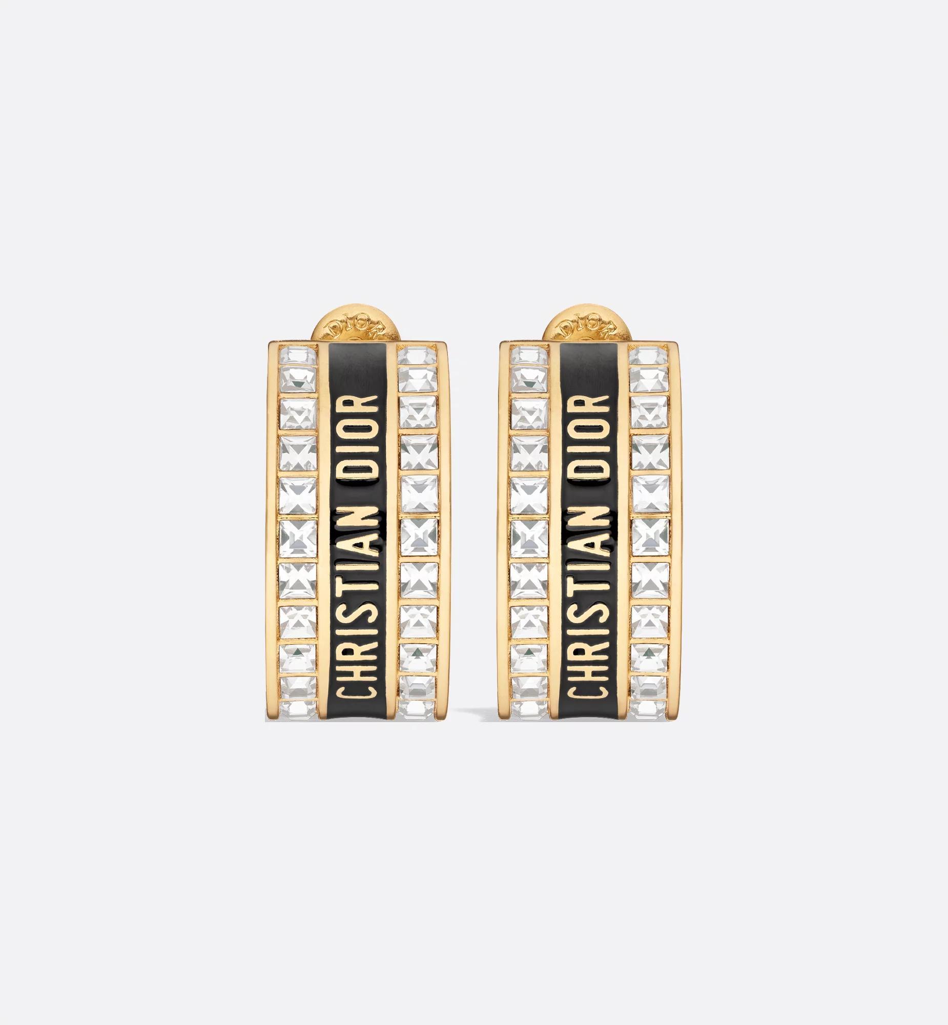 Dior Night Code Hoop Earrings Product Image
