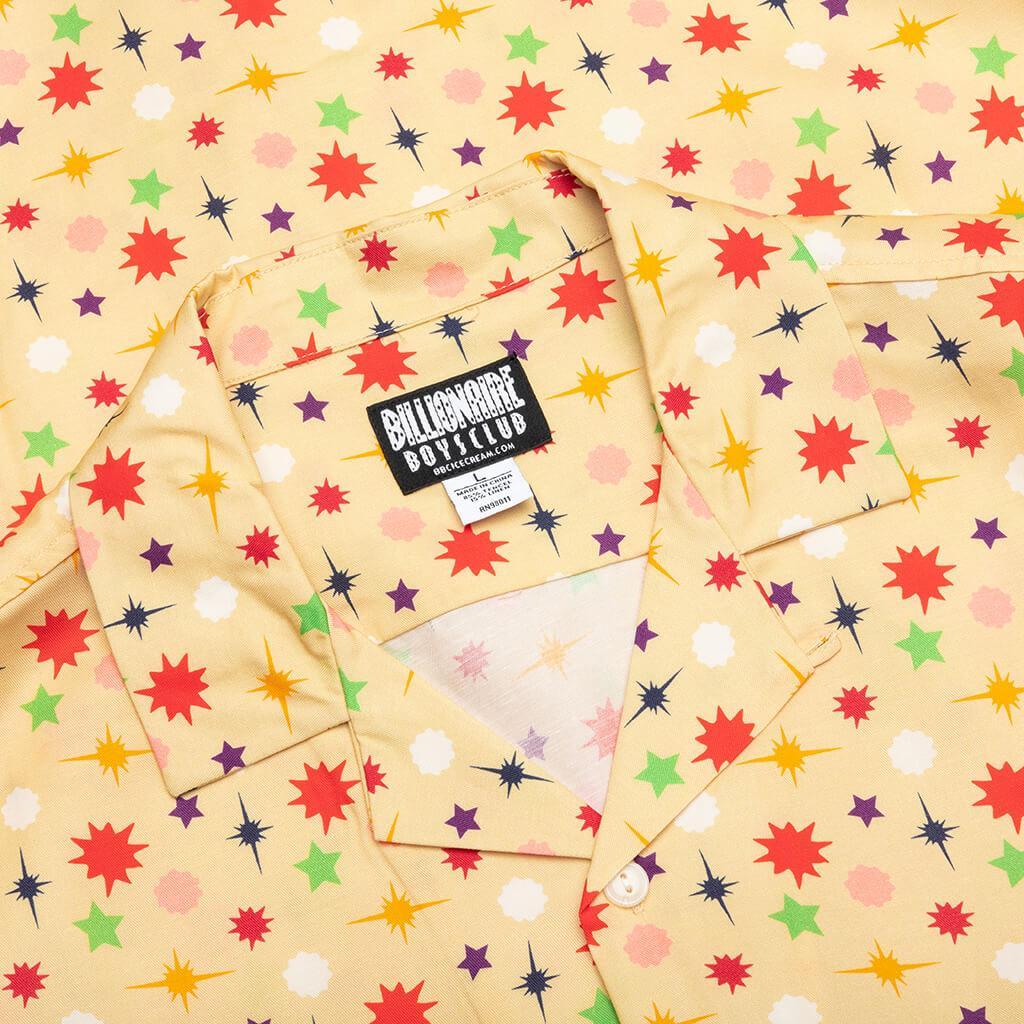 Solar S/S Woven - Reed Yellow Male Product Image