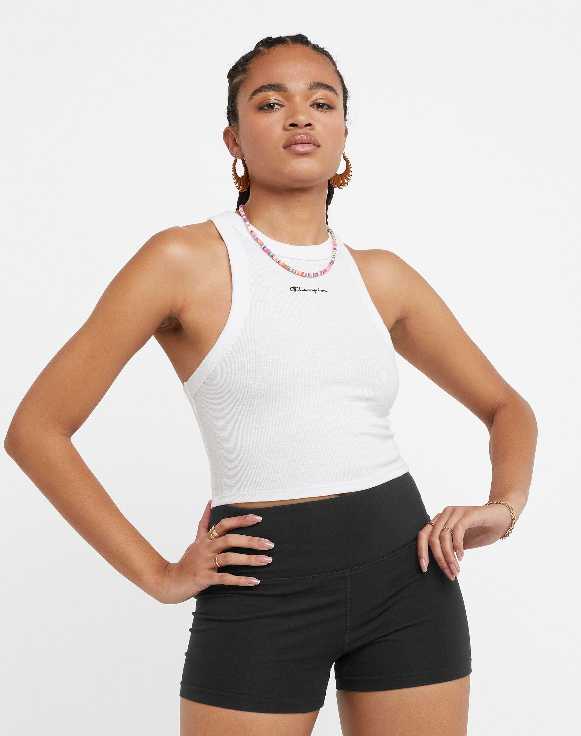 Champion Fitted Rib Tank (Happy Spring ) Women's Clothing Product Image