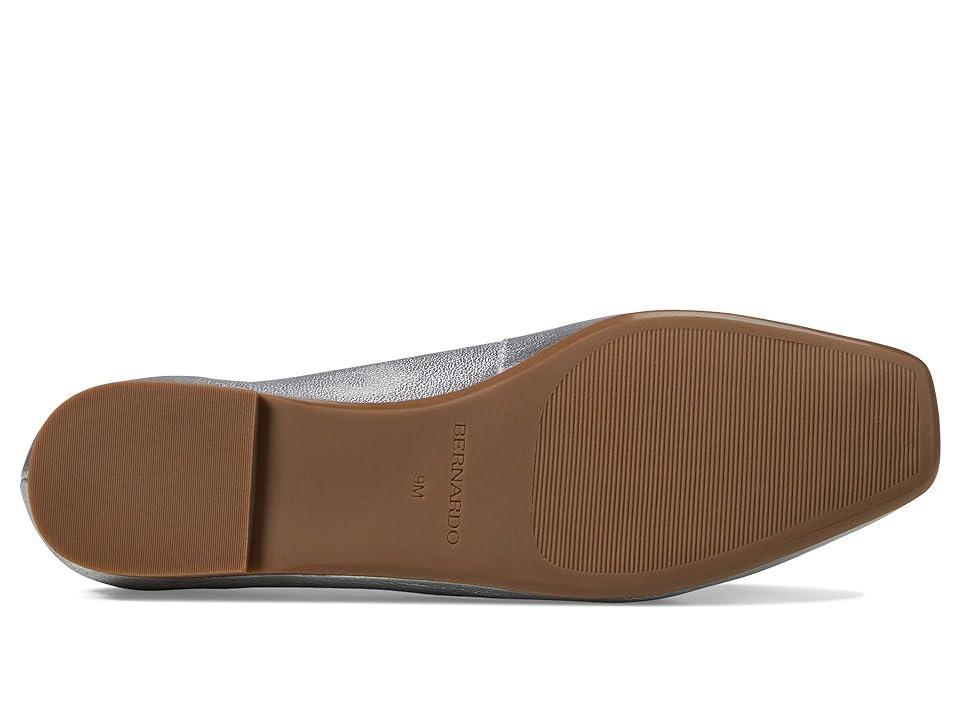 Womens Gwynn Tumbled Leather Ballerina Flats Product Image