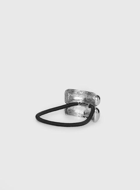 Claresa Hair Tie Silver Product Image