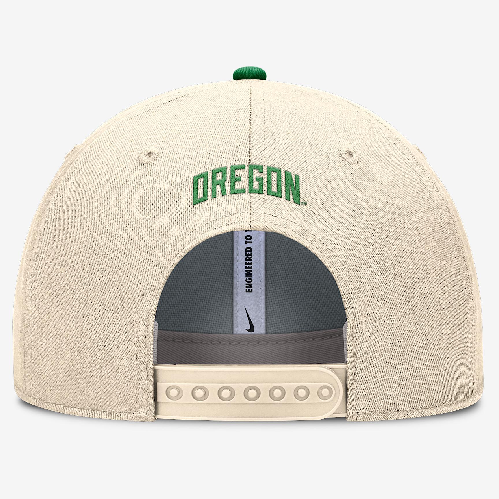 Oregon Primetime Rise Men's Nike Dri-FIT College Trucker Adjustable Hat Product Image