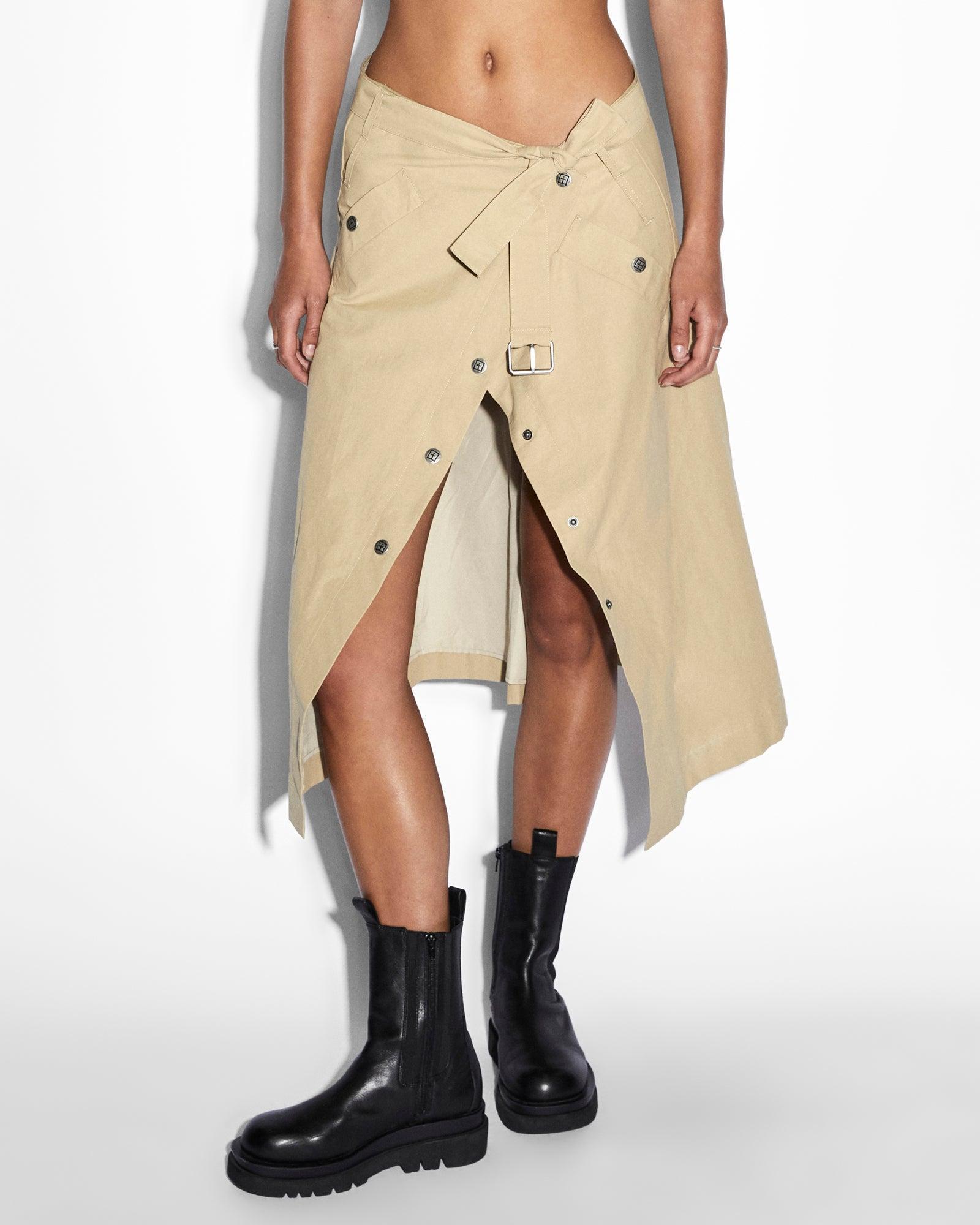 INCOGNITO BIKER/TRENCH KHAKI Female Product Image
