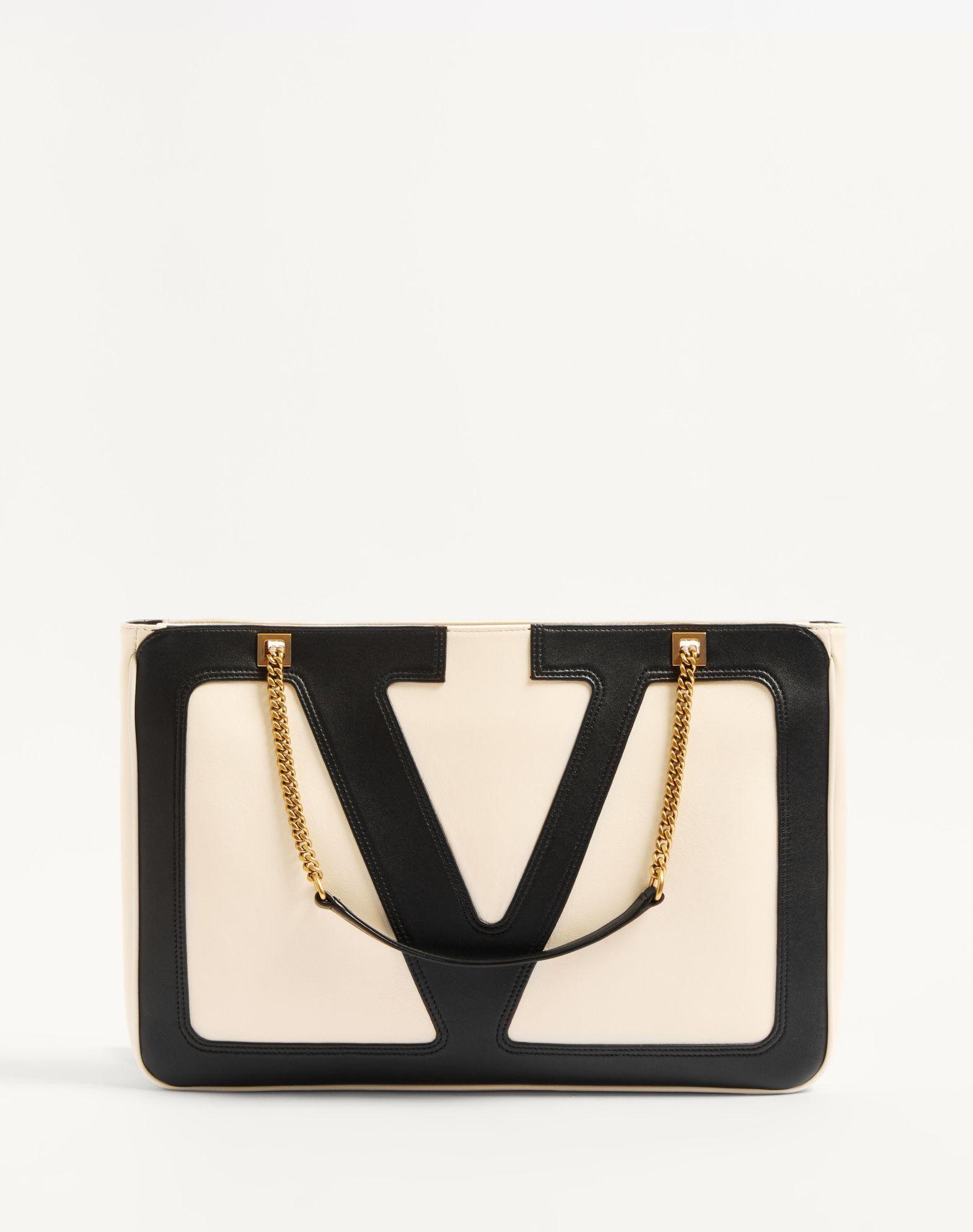 Valentino Garavani Viva Superstar Medium Nappa Leather Shopping Bag Product Image
