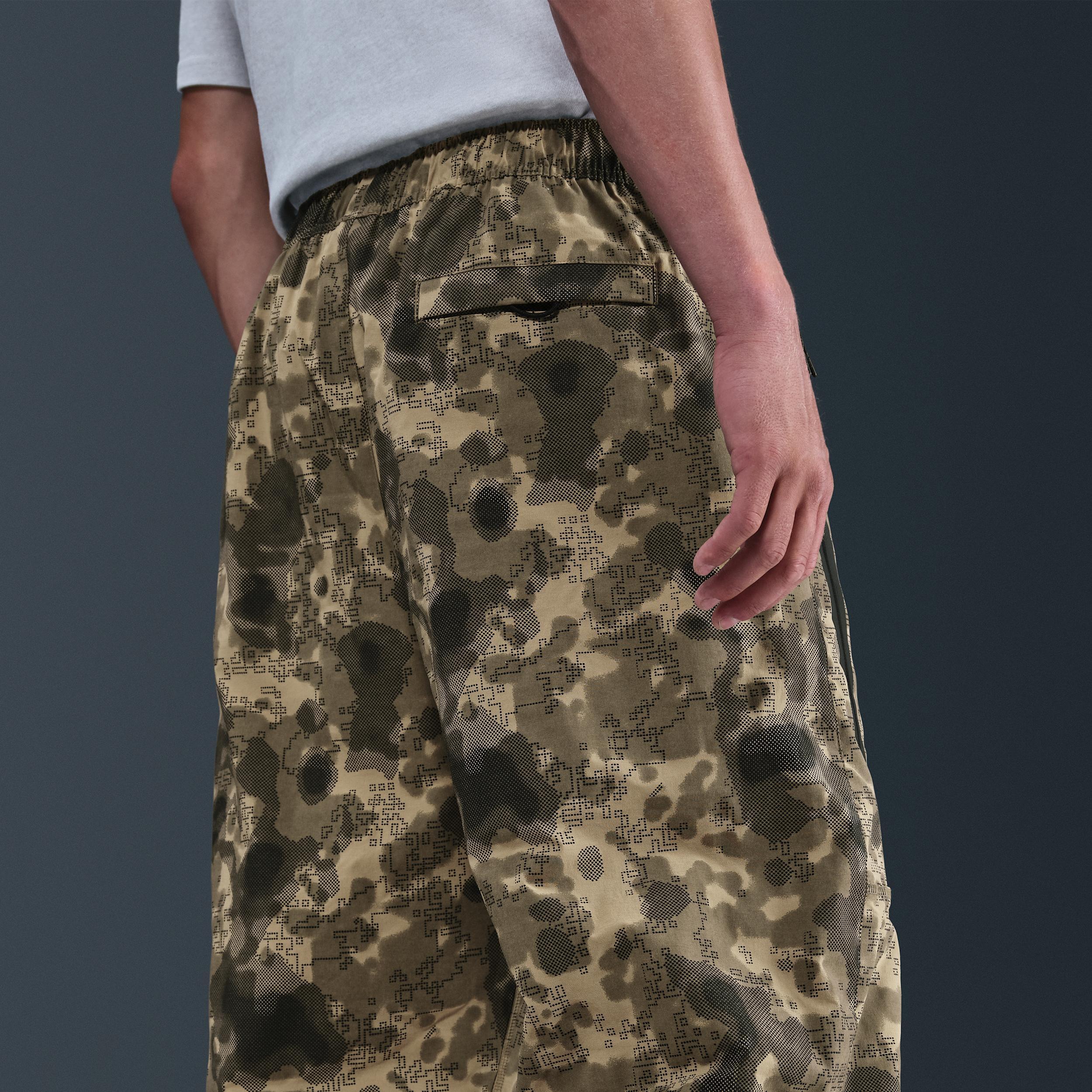 Nike Men's Tech Dri-FIT Woven Camo Loose-Fit Pants Product Image