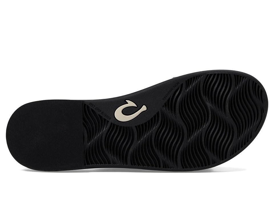 OluKai La'I Slide Black) Women's Shoes Product Image