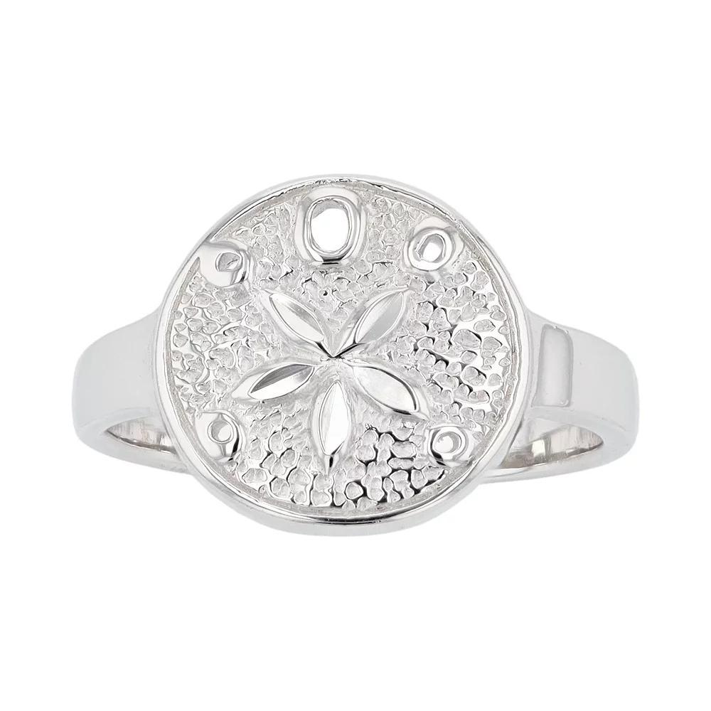 Sterling Silver Sea Life Ring, Women's, Size: 7 Product Image