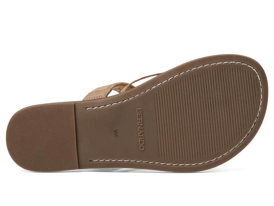 Cork Flat Thong Slide Sandals Product Image