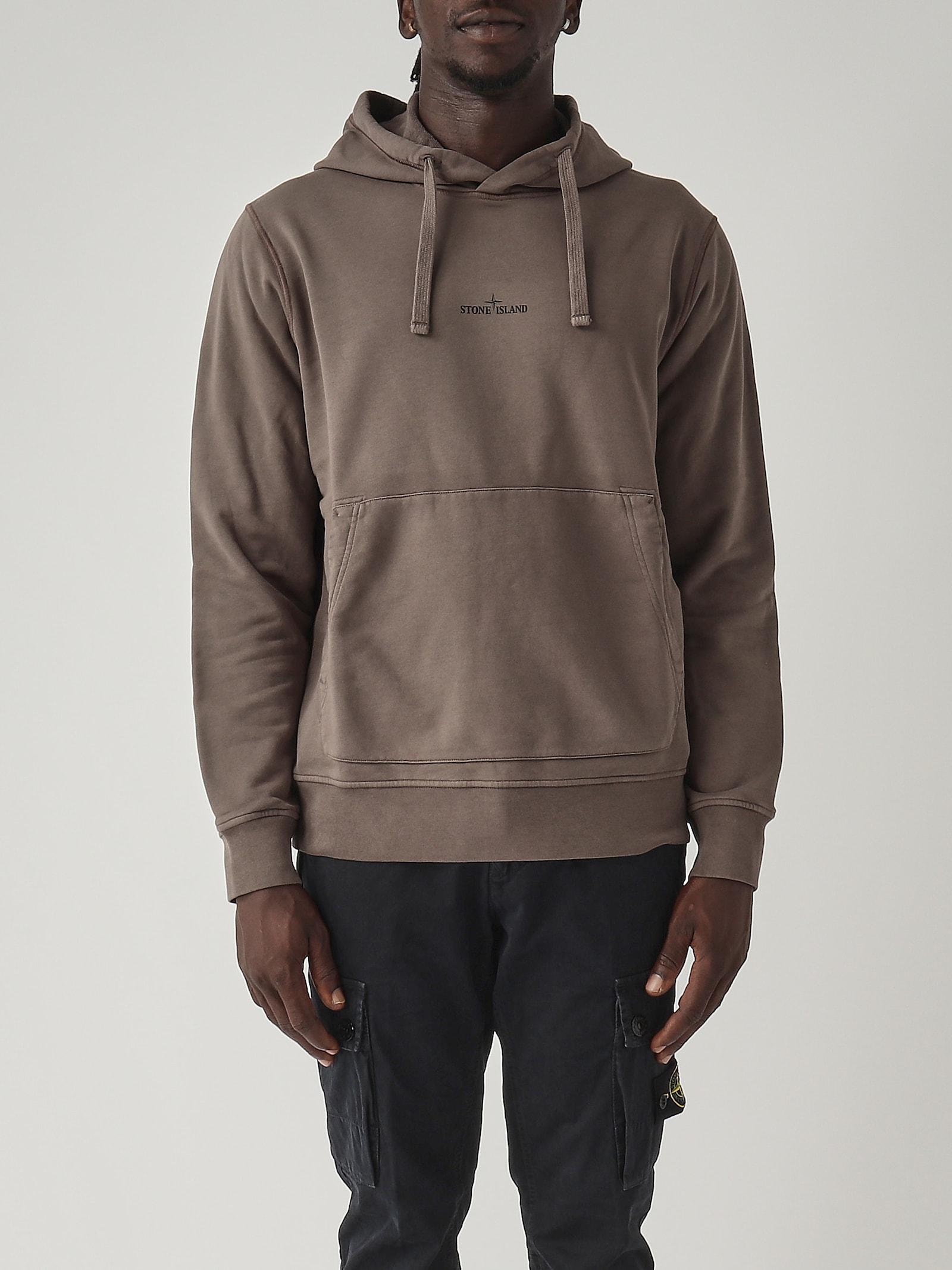 STONE ISLAND Felpa Sweatshirt In Fango Product Image