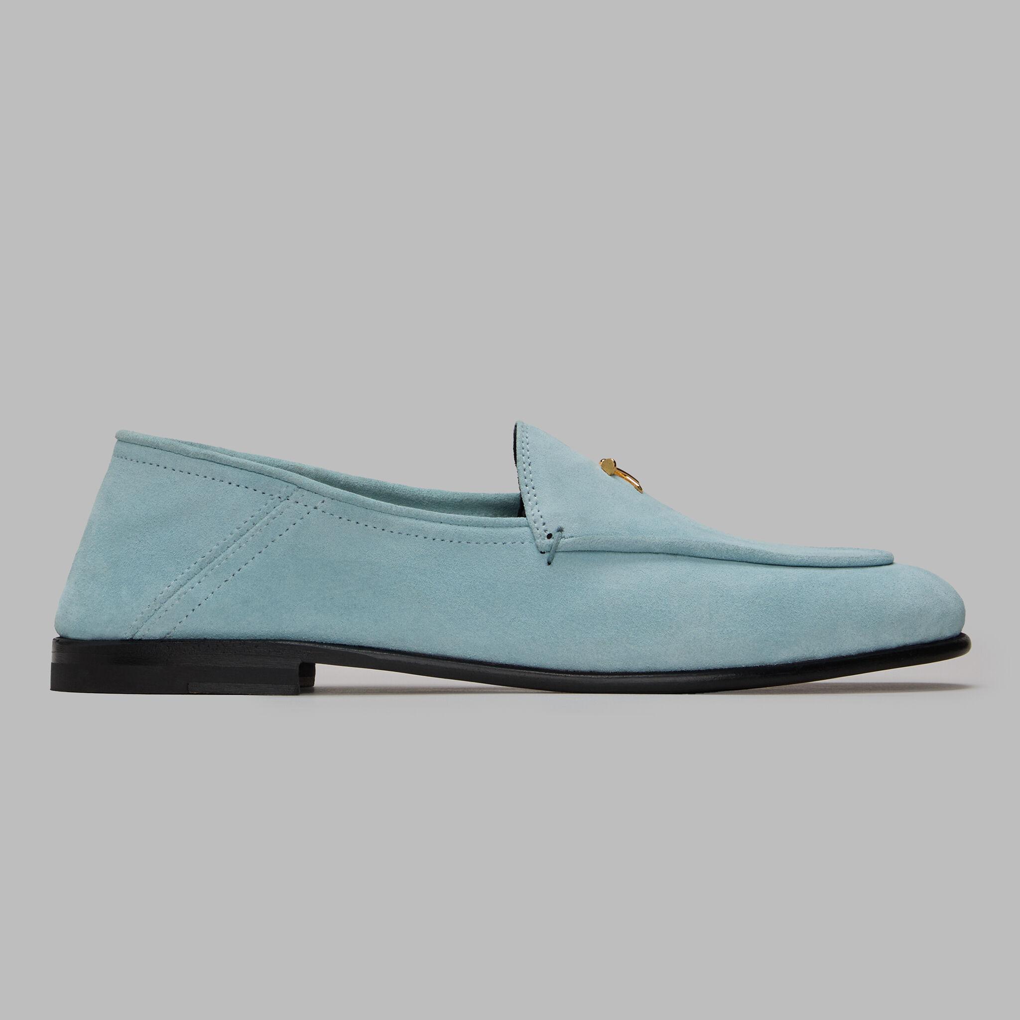 WOMEN'S METAL TEES SUEDE FLEX LOAFER Product Image