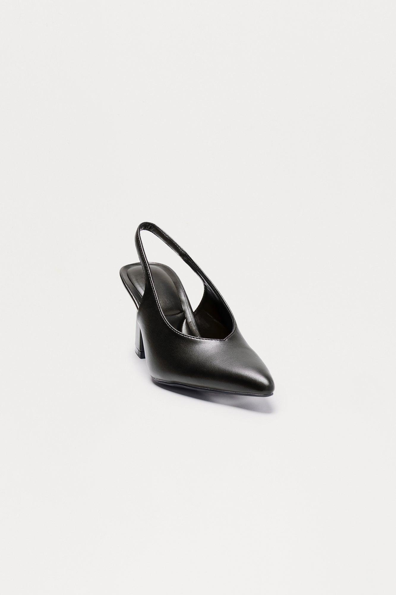 Taven Slingback Pumps - Black Product Image