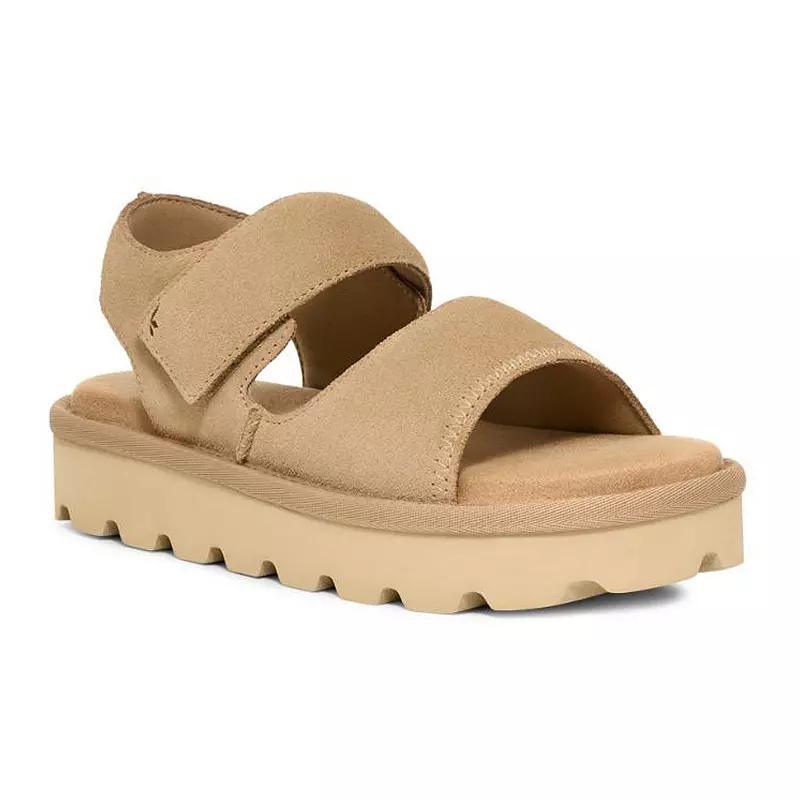 Women's Koolaburra by UGG Tizz Suede Slide Sandals, Size: 8, Desert Grey Product Image
