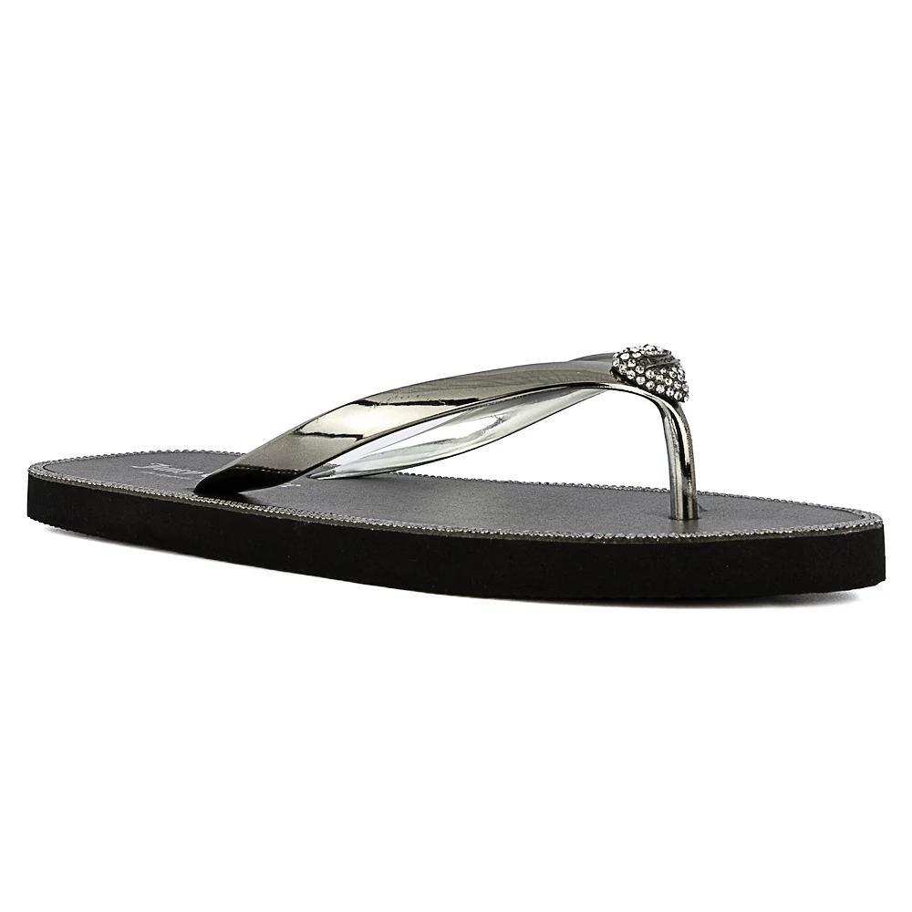 Juicy Couture Selfless Womens Thong Flip-Flop Sandals Product Image