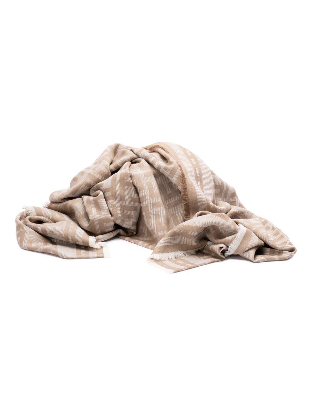 monogram-pattern scarf Product Image