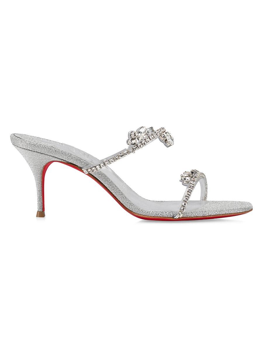 Womens Just Queen 70MM Sandal Heels Product Image