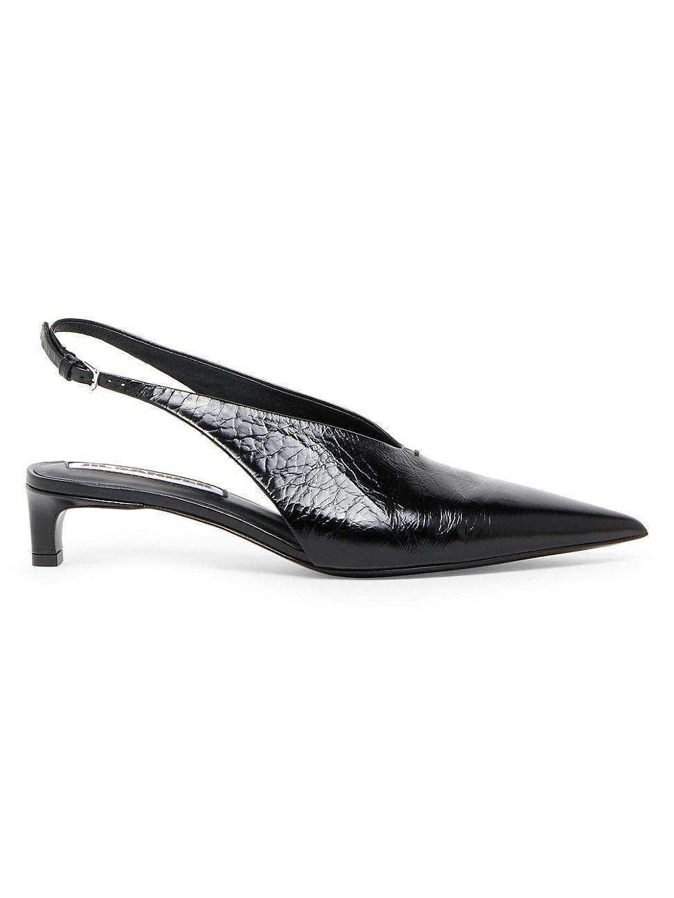 Calfskin Slingback Ballerina Pumps Product Image