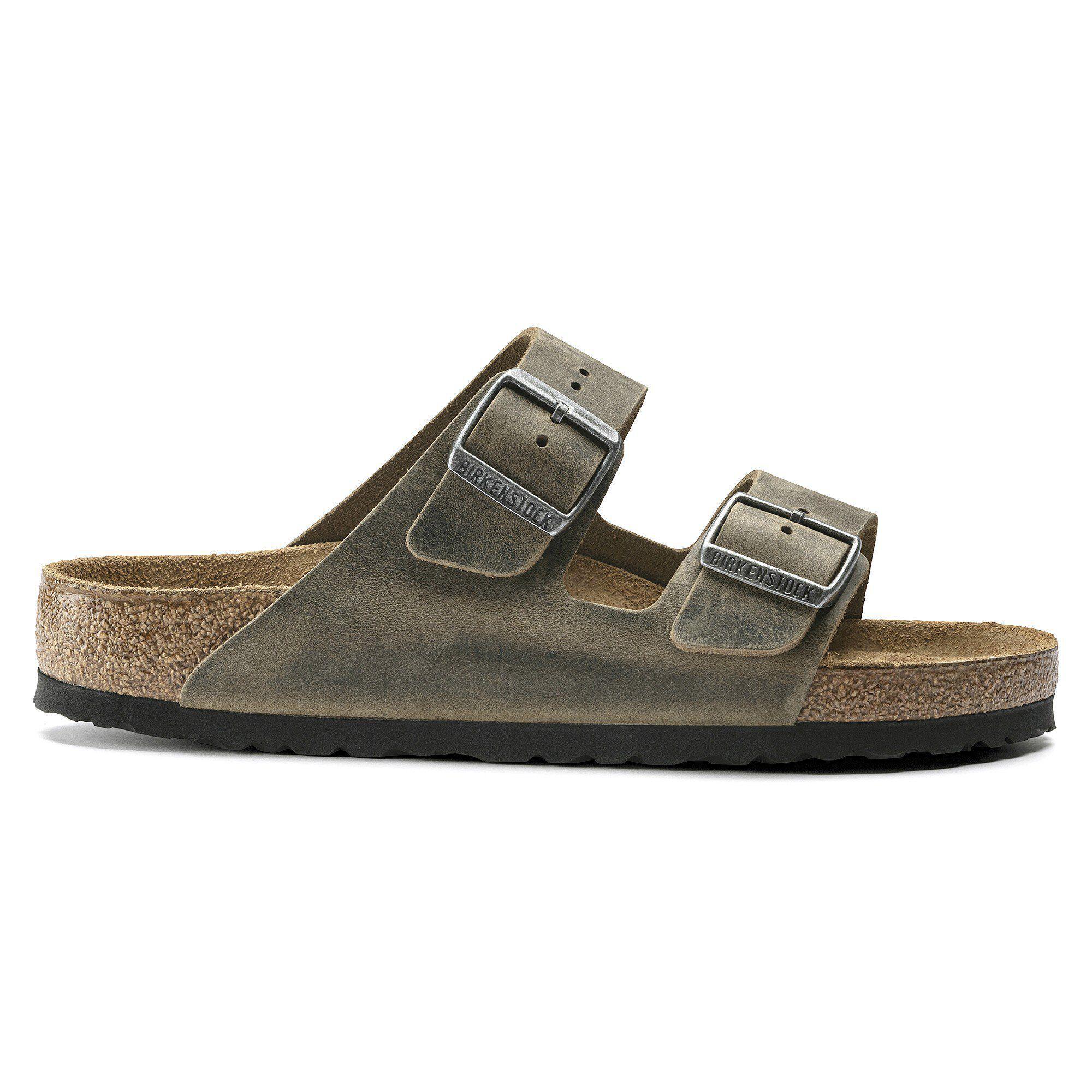 Arizona Soft Footbed Oiled Leather Faded Khaki Product Image