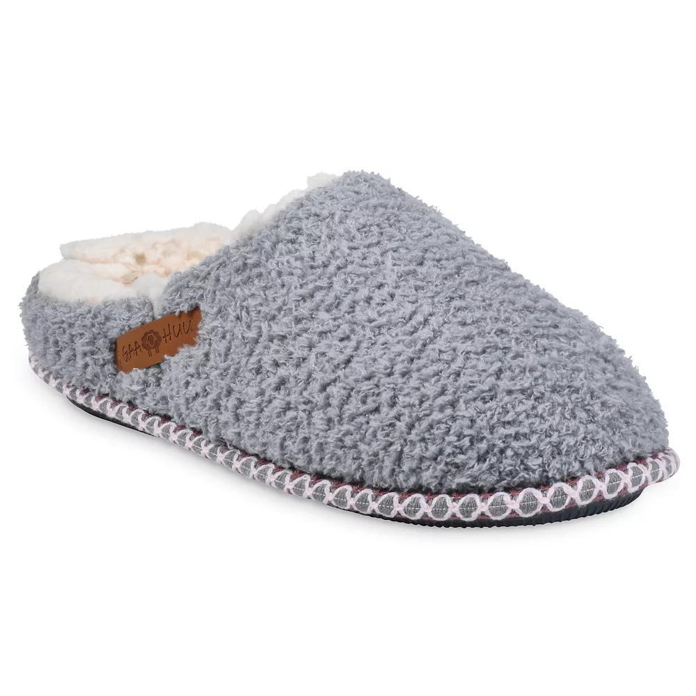 GaaHuu® Cozee Fleece Clog Women's Slippers, Size: Medium, Black Product Image