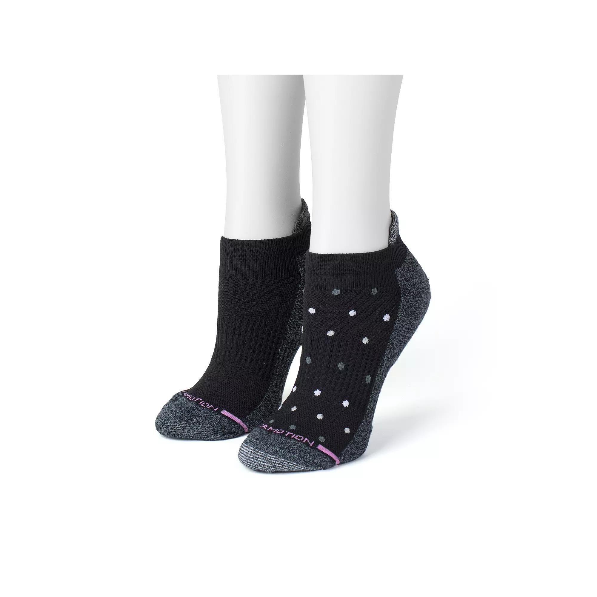 Womens Dr. Motion 2-Pk. Compression Ankle Socks Product Image