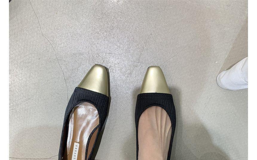 Cap-Toe Flats Product Image