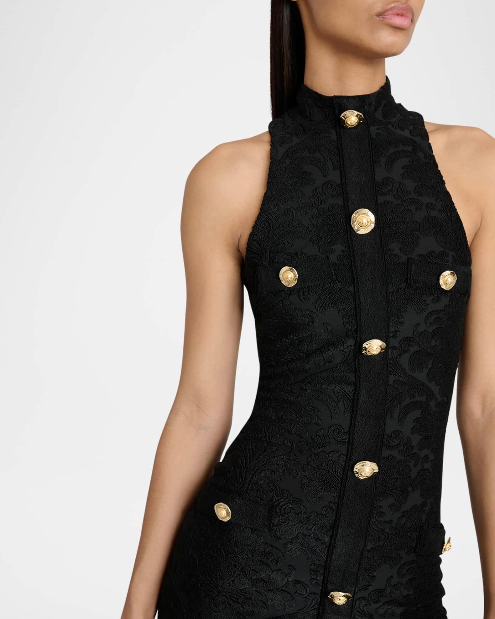 Baroque Bouclette Bodycon Mini Dress Product Image