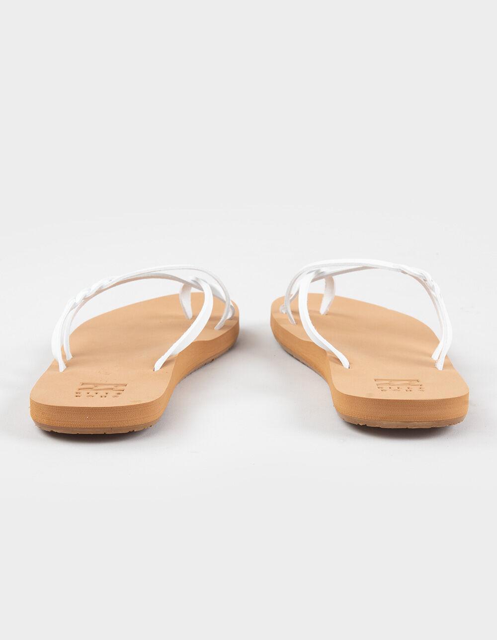 BILLABONG Kalea Womens Thong Sandals - WHITE Product Image