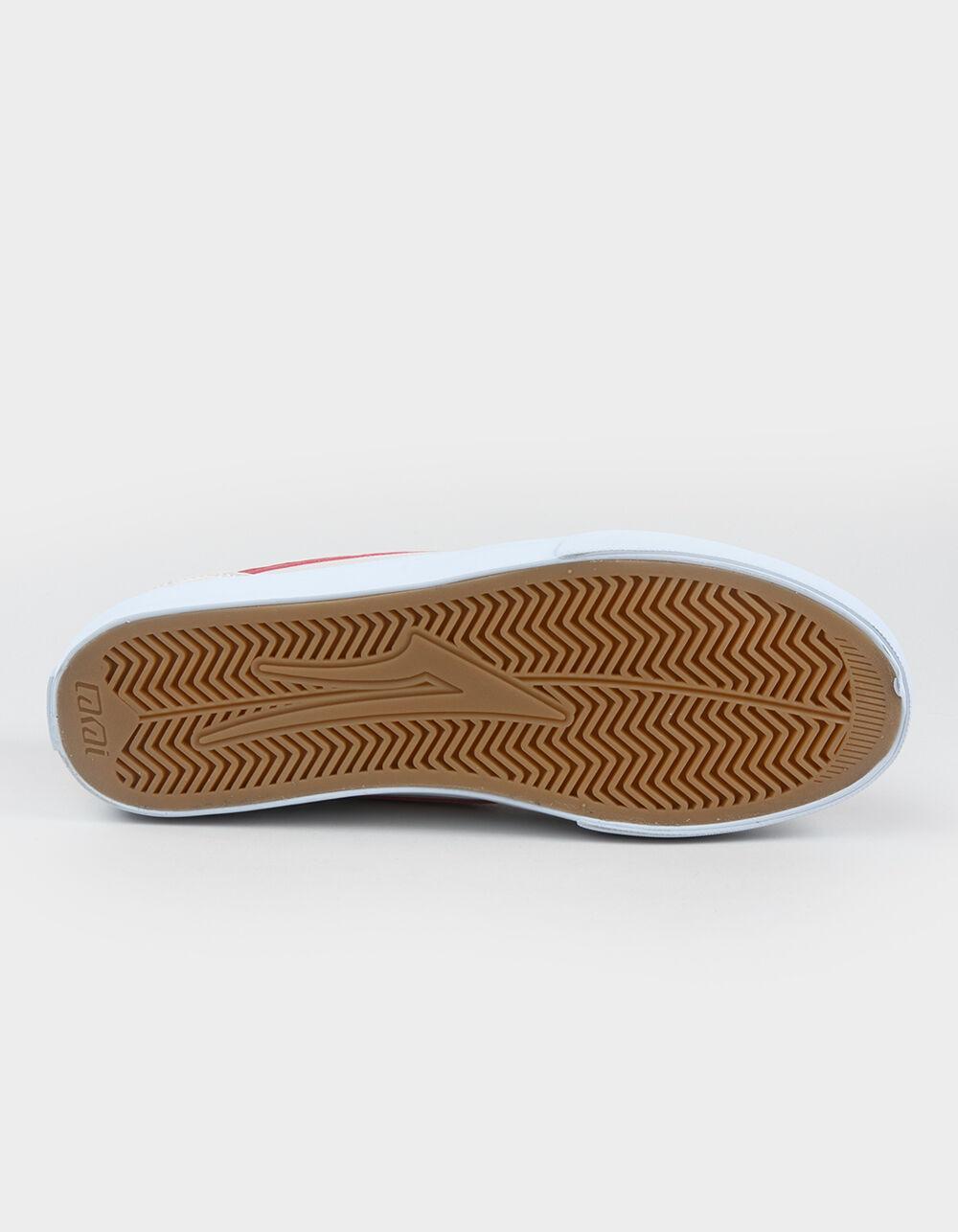 LAKAI York Mens Shoes - WHT/RED Product Image