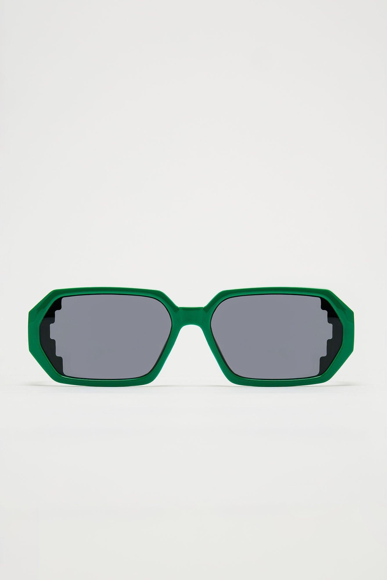 Vintage Sunset Sunglasses - Green Product Image