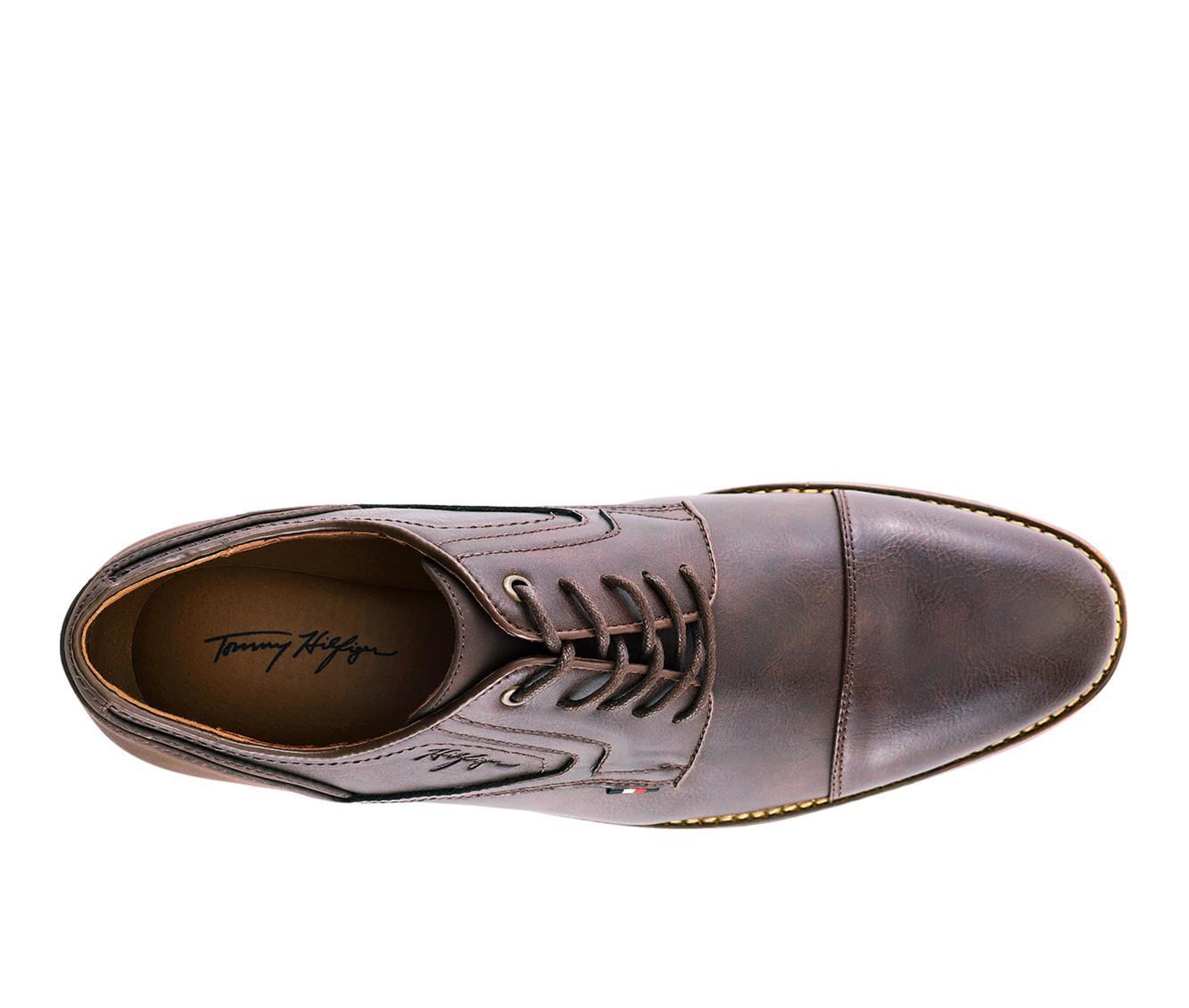 Men's Tommy Hilfiger Banly Leather Dress Shoes Product Image