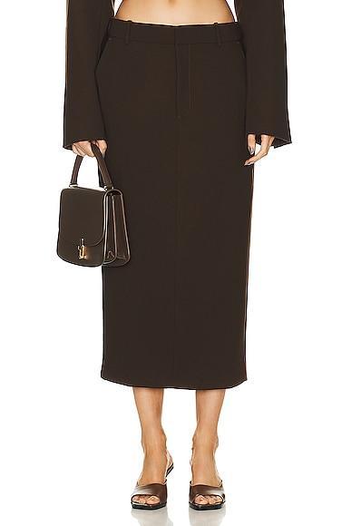 The Trouser Midi Skirt GRLFRND Product Image