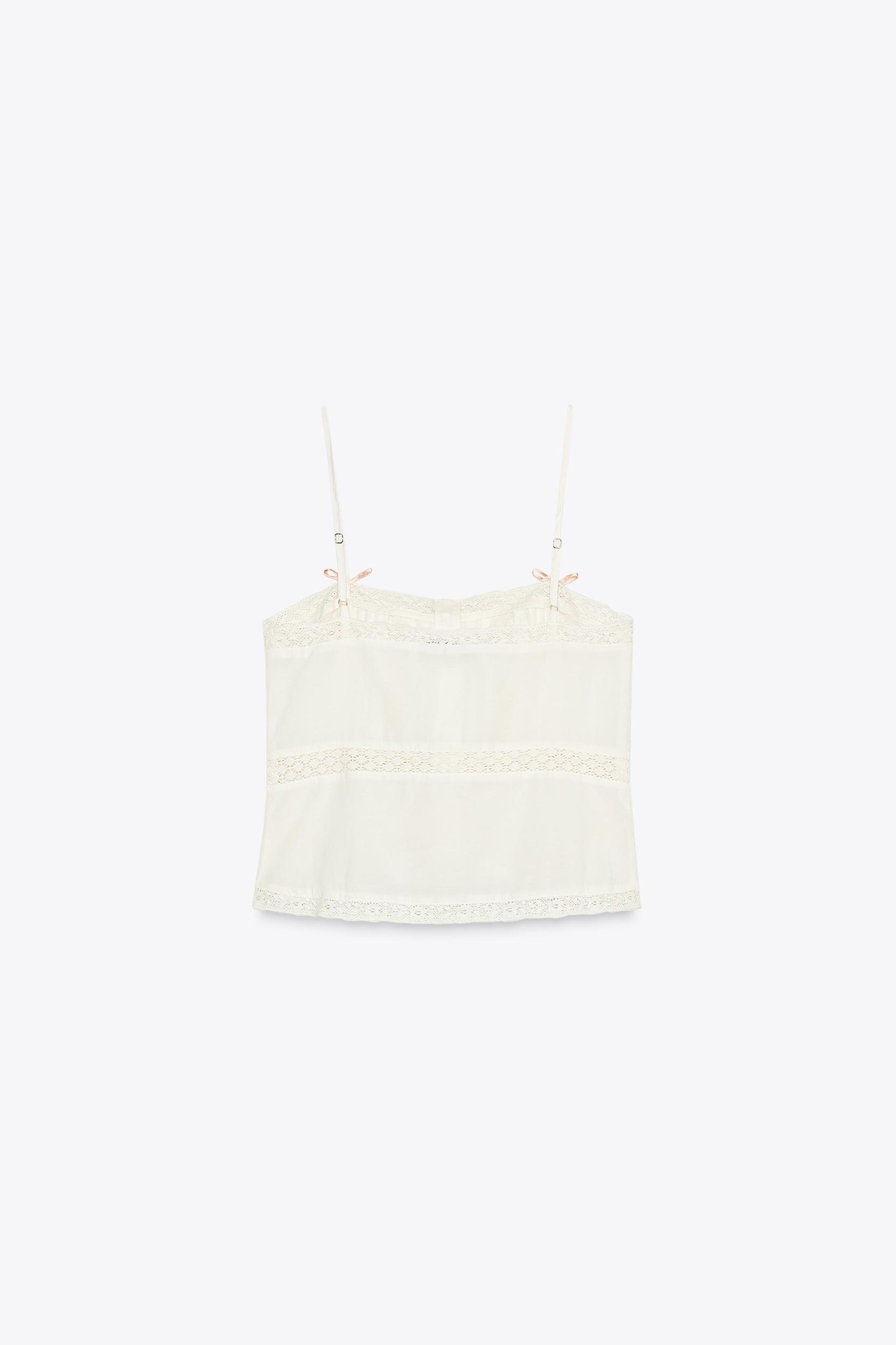 EMBROIDERED BOW TOP Product Image