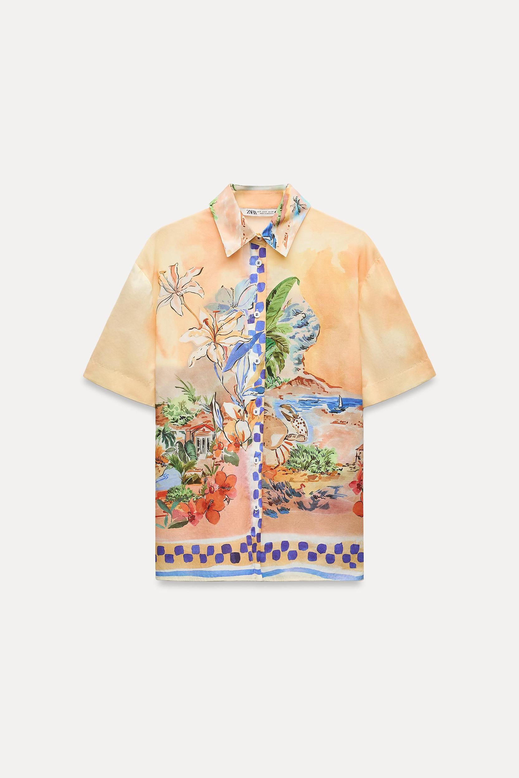 PRINTED SHIRT ZW COLLECTION Product Image