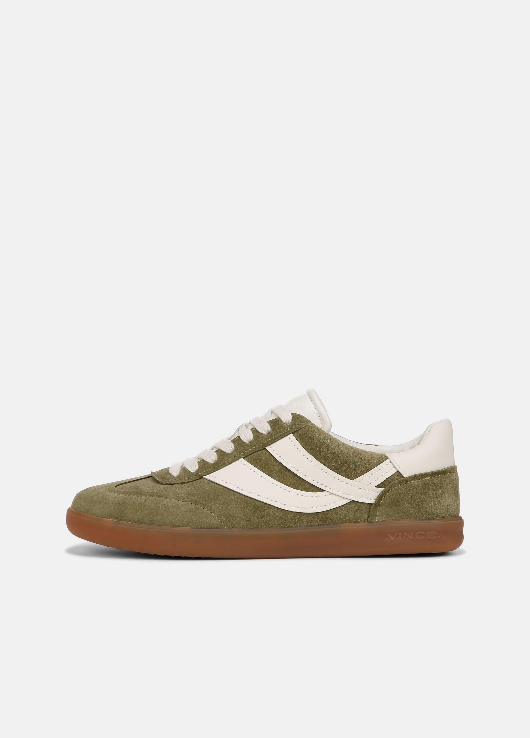 Oasis Mixed Leather Retro Sneakers Product Image