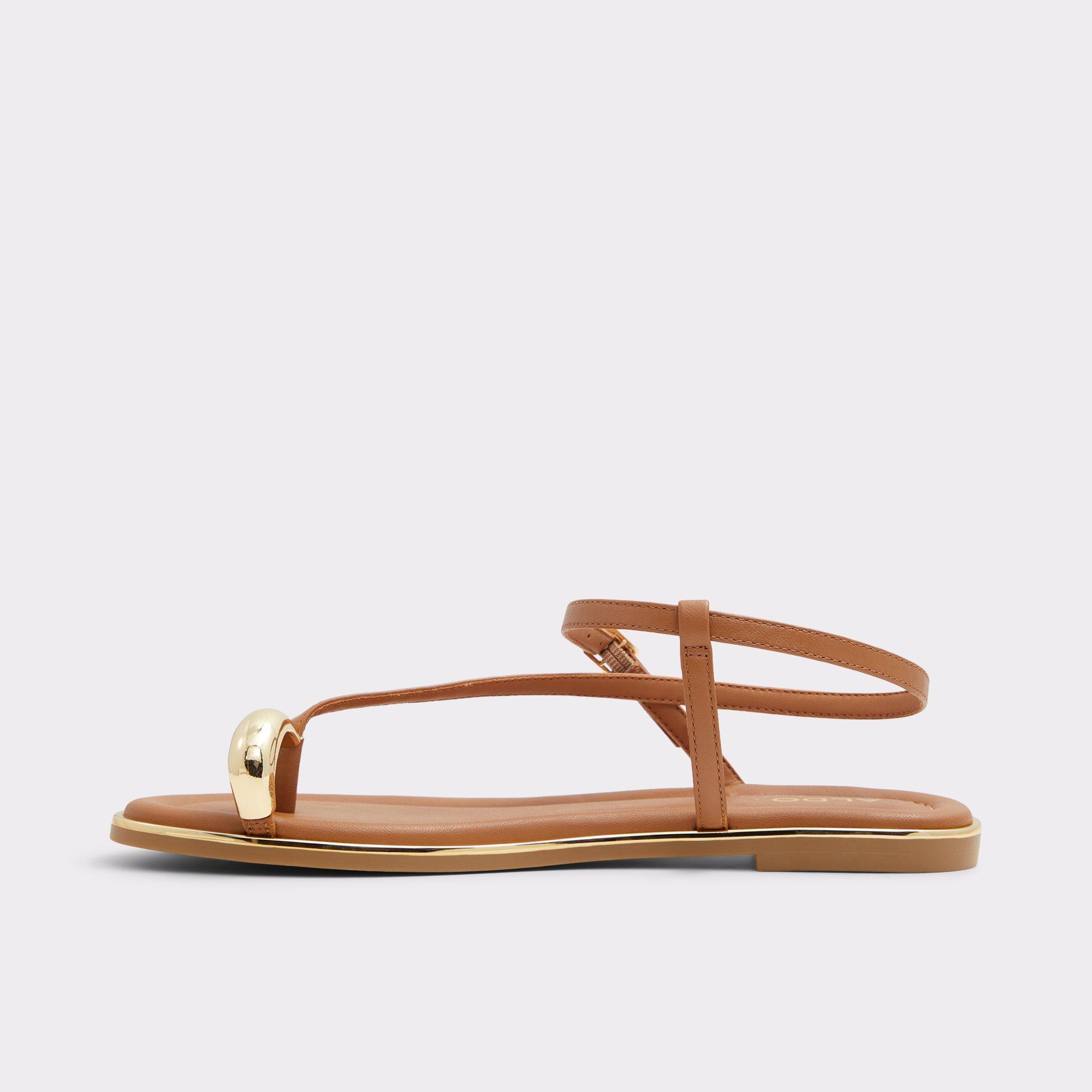 Jomali Medium Brown Women's Flat Sandals | ALDO US Product Image